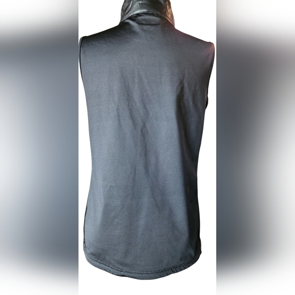 Margaritaville Woman To Blame Puff Vest Full-Zip Women's M Black - Picture 7 of 15